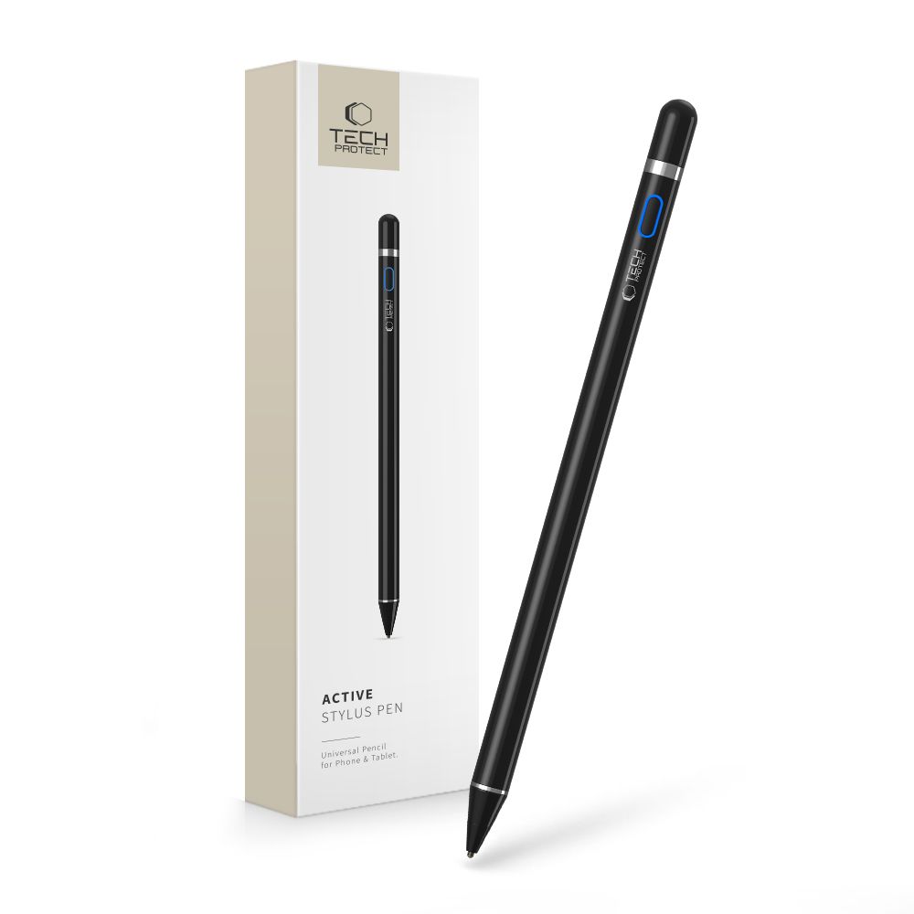 Tech-Protect Tech-Protect Active Stylus Touchpenna Svart - Teknikhallen.se