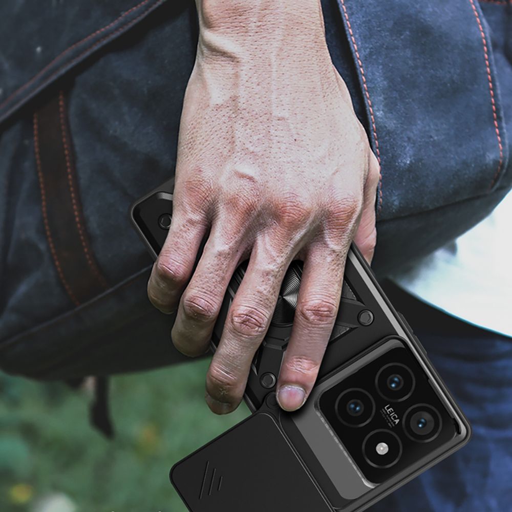 Tech-Protect Tech-Protect Xiaomi 14T Pro Skal CamShield Pro Svart - Teknikhallen.se