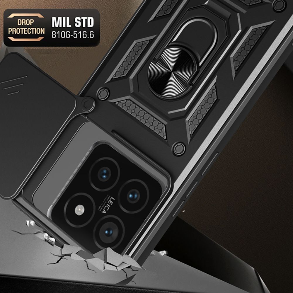 Tech-Protect Tech-Protect Xiaomi 14T Pro Skal CamShield Pro Svart - Teknikhallen.se