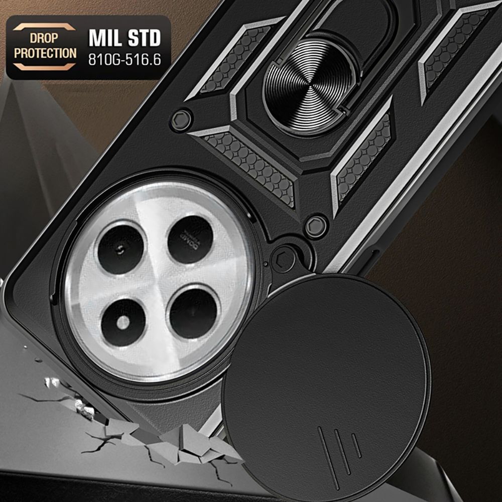 Tech-Protect Tech-Protect Xiaomi Redmi 14C Skal CamShield Pro Svart - Teknikhallen.se