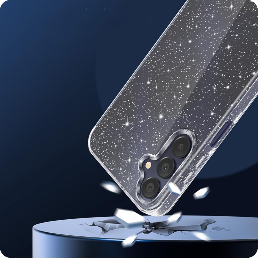 Tech-Protect Tech-Protect Samsung Galaxy A16 Skal FlexAir Glitter - Teknikhallen.se