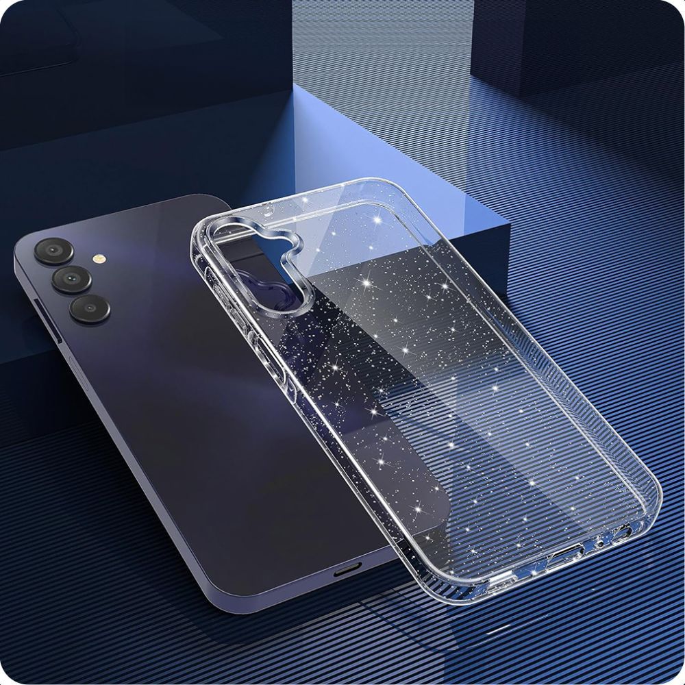 Tech-Protect Tech-Protect Samsung Galaxy A16 Skal FlexAir Glitter - Teknikhallen.se