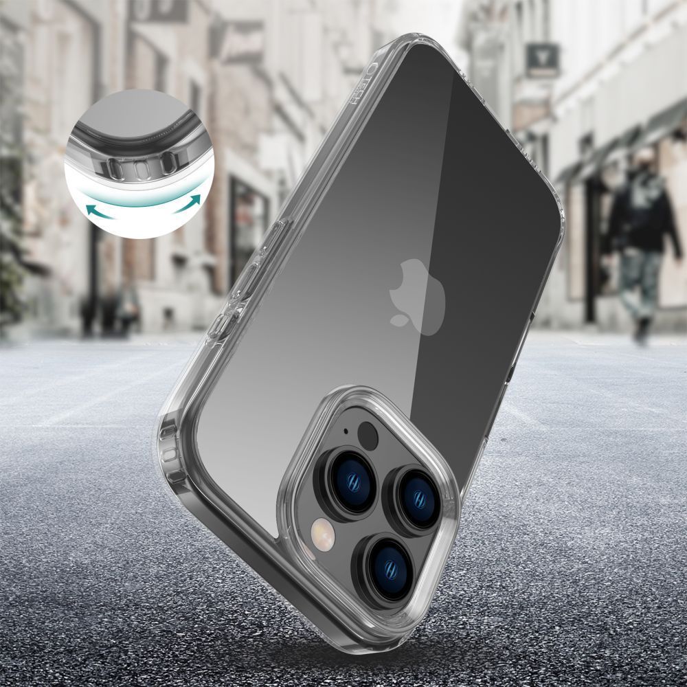 Tech-Protect Tech-Protect Xiaomi 14T Pro Skal FlexAir Hybrid Transparent - Teknikhallen.se