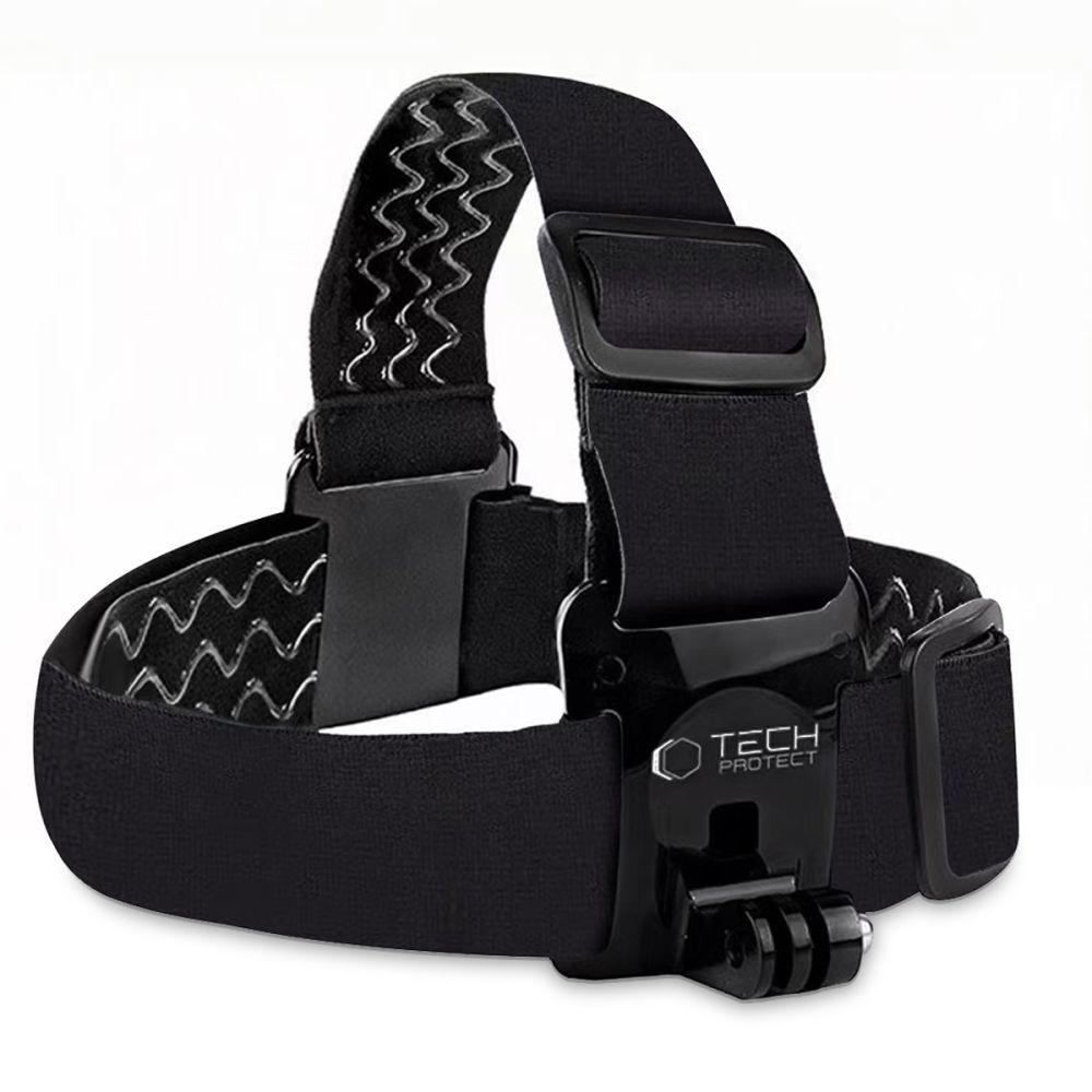 Tech-Protect Tech-Protect Huvudfäste För GoPro / DJI Actionkamera Svart - Teknikhallen.se