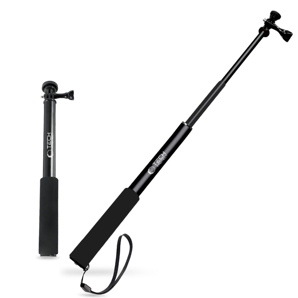 Tech-Protect Tech-Protect Selfiestick För GoPro / DJI Svart - Teknikhallen.se