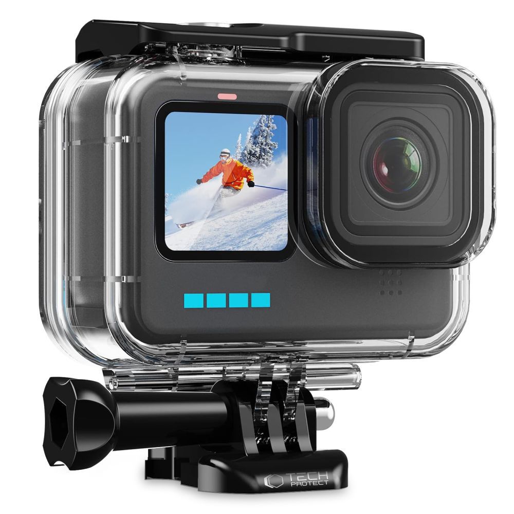 Tech-Protect Tech-Protect GoPro Hero 9-13 Vattentät Fodral Transparent - Teknikhallen.se