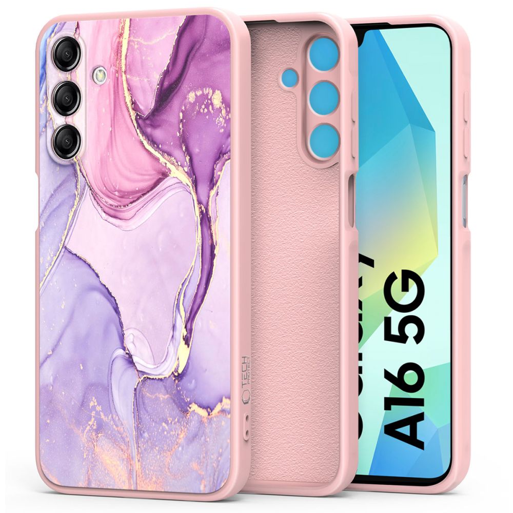 Tech-Protect Tech-Protect Samsung Galaxy A16 Skal Icon Marmor - Teknikhallen.se