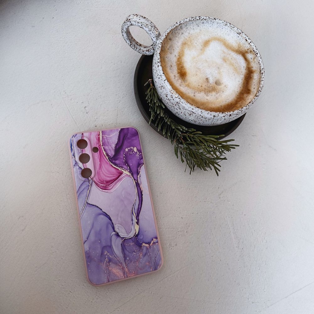 Tech-Protect Tech-Protect Samsung Galaxy A16 Skal Icon Marmor - Teknikhallen.se