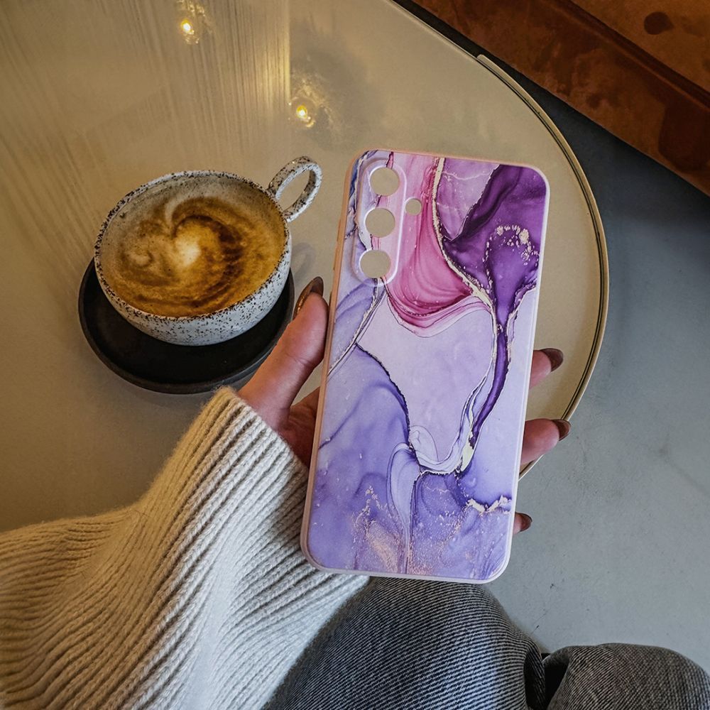 Tech-Protect Tech-Protect Samsung Galaxy A16 Skal Icon Marmor - Teknikhallen.se