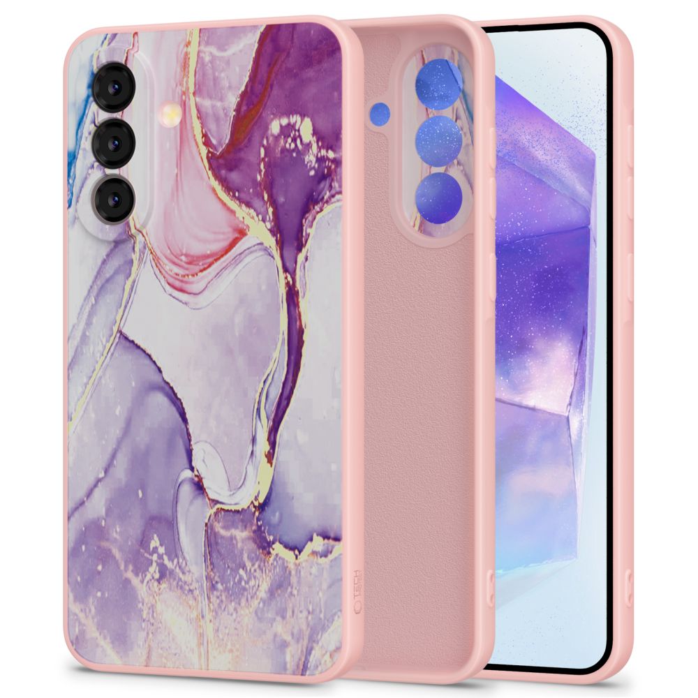 Tech-Protect Tech-Protect Samsung Galaxy A56 5G Skal Icon Marmor - Teknikhallen.se