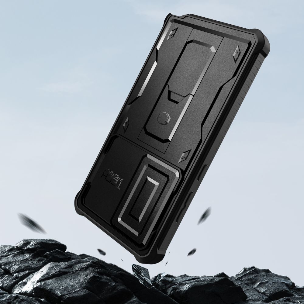 Tech-Protect Tech-Protect Samsung Galaxy S25 Ultra Skal Kevlar Cam+ Svart - Teknikhallen.se