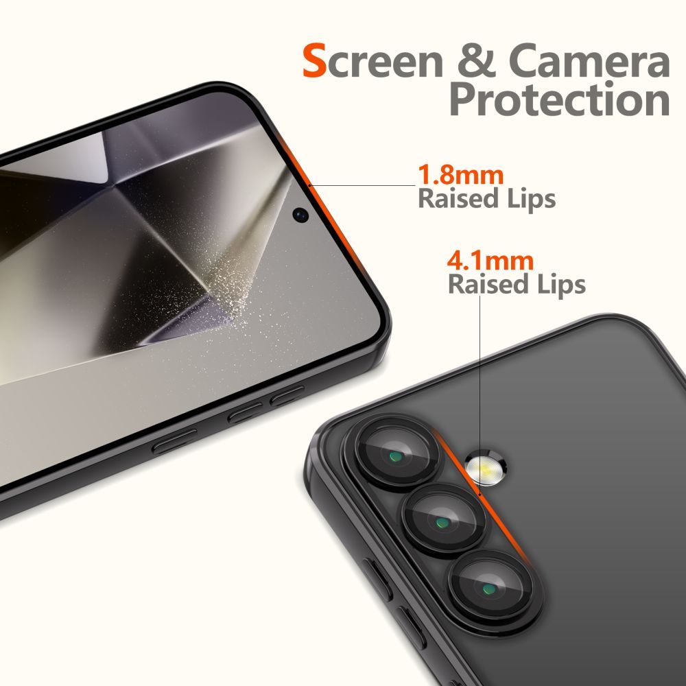 Tech-Protect Tech-Protect Galaxy A36 5G Skal MagSafe MagFlex Shiny Black - Teknikhallen.se