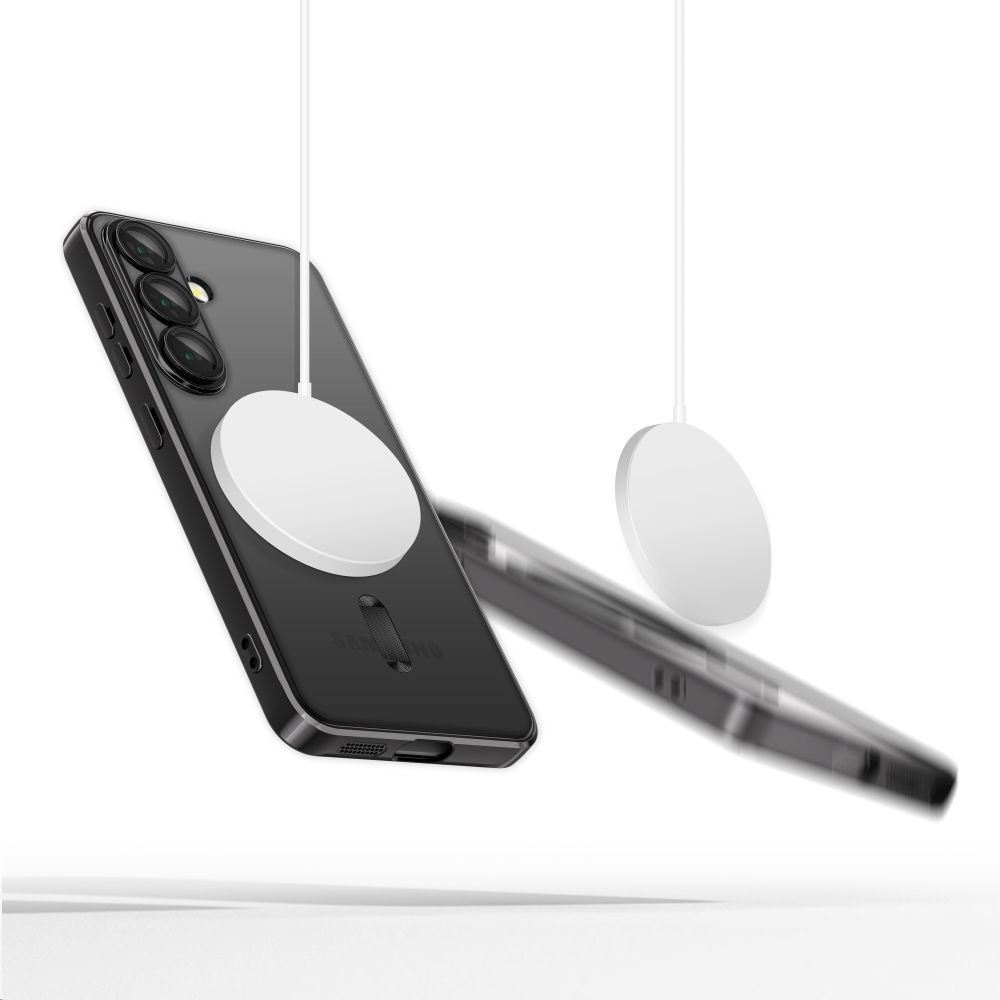 Tech-Protect Tech-Protect Galaxy A36 5G Skal MagSafe MagFlex Shiny Black - Teknikhallen.se
