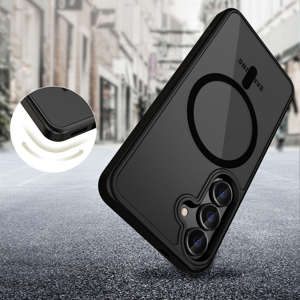 Tech-Protect Tech-Protect Samsung Galaxy A36 5G Skal MagSafe MagMat Svart - Teknikhallen.se