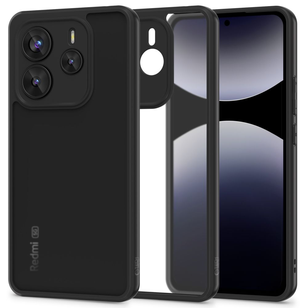 Tech-Protect Tech-Protect Xiaomi Redmi Note 14 5G Skal MagMat Matt Svart - Teknikhallen.se