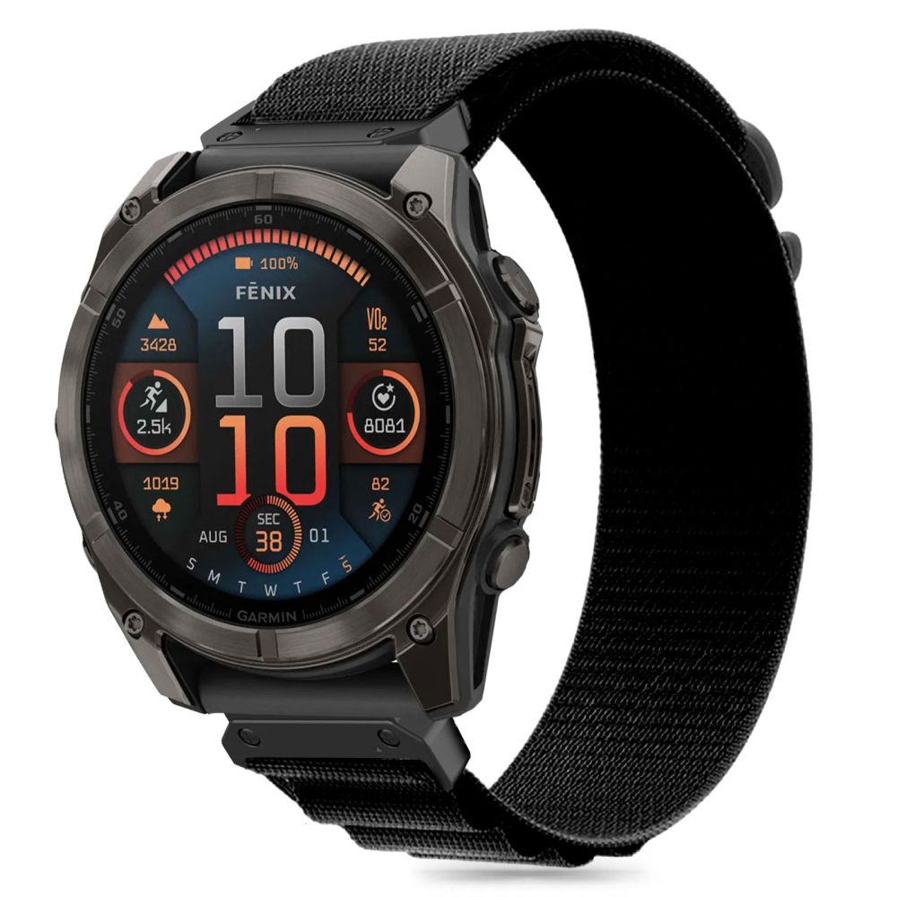 Tech-Protect Tech-Protect Garmin Fenix 5/6/6 Pro/7/8/E 47 mm Armband Nylon - Teknikhallen.se
