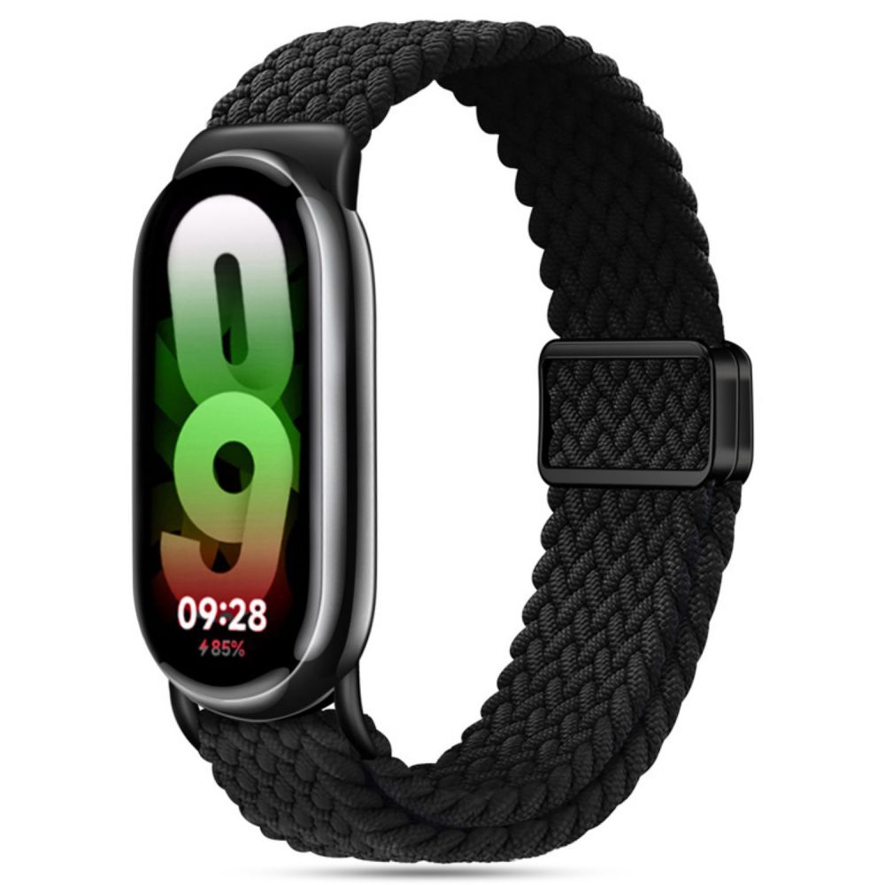 Tech-Protect Tech-Protect Xiaomi Smart Band 9/8 Armband NylonMag Svart - Teknikhallen.se
