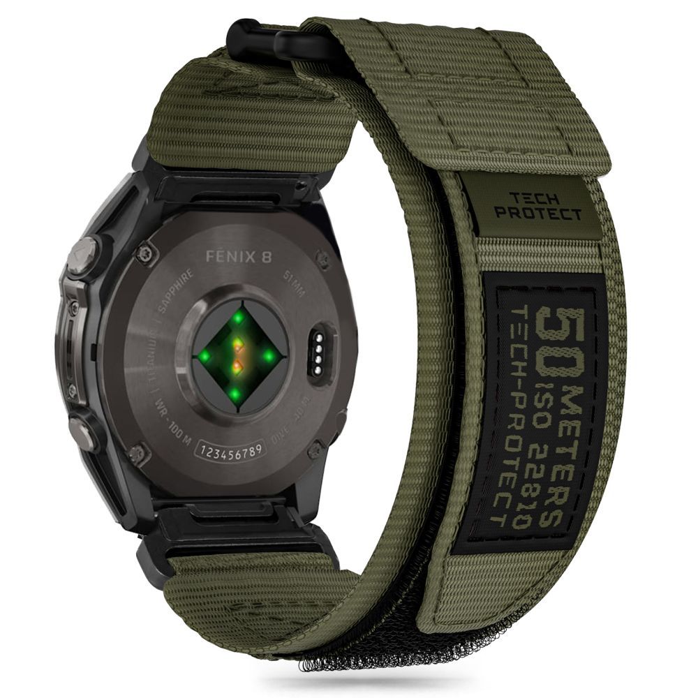 Tech-Protect Tech-Protect Garmin Fenix 5/6/6 Pro/7/8/E 47 mm Armband Scout Pro - Teknikhallen.se