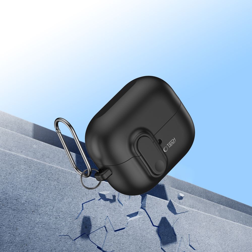 Tech-Protect Tech-Protect Galaxy Buds 3/3 Pro Skal Slim Hook Svart - Teknikhallen.se