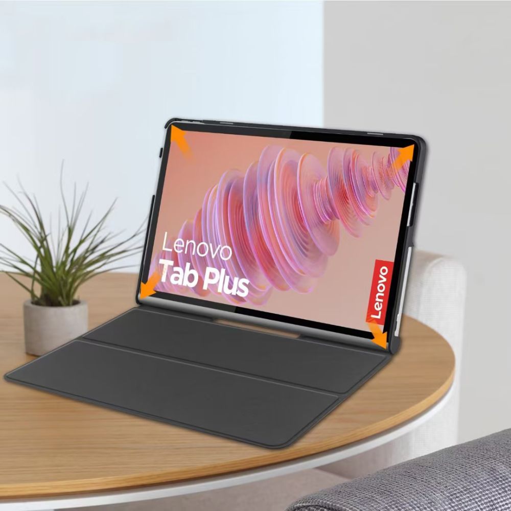 Tech-Protect Tech-Protect Lenovo Tab Plus Fodral SmartCase Svart - Teknikhallen.se