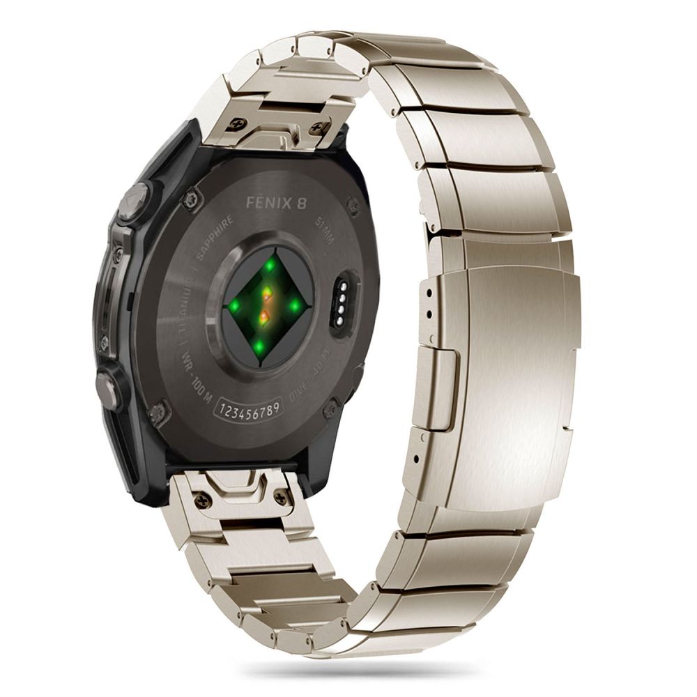 Tech-Protect Tech-Protect Garmin Fenix 5/6/6 Pro/7/8/E 47 mm Armband Steelband - Teknikhallen.se