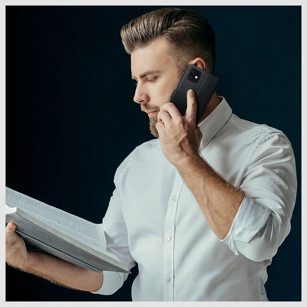 Tech-Protect Tech-Protect Samsung Galaxy A16 Fodral Läder Svart - Teknikhallen.se