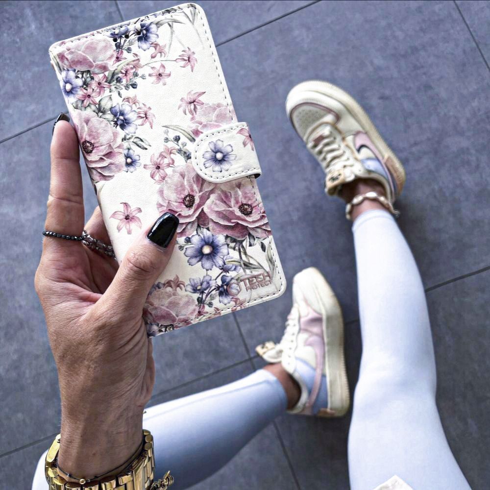 Tech-Protect Tech-Protect Galaxy A16 Fodral Läder Blossom Flower - Teknikhallen.se