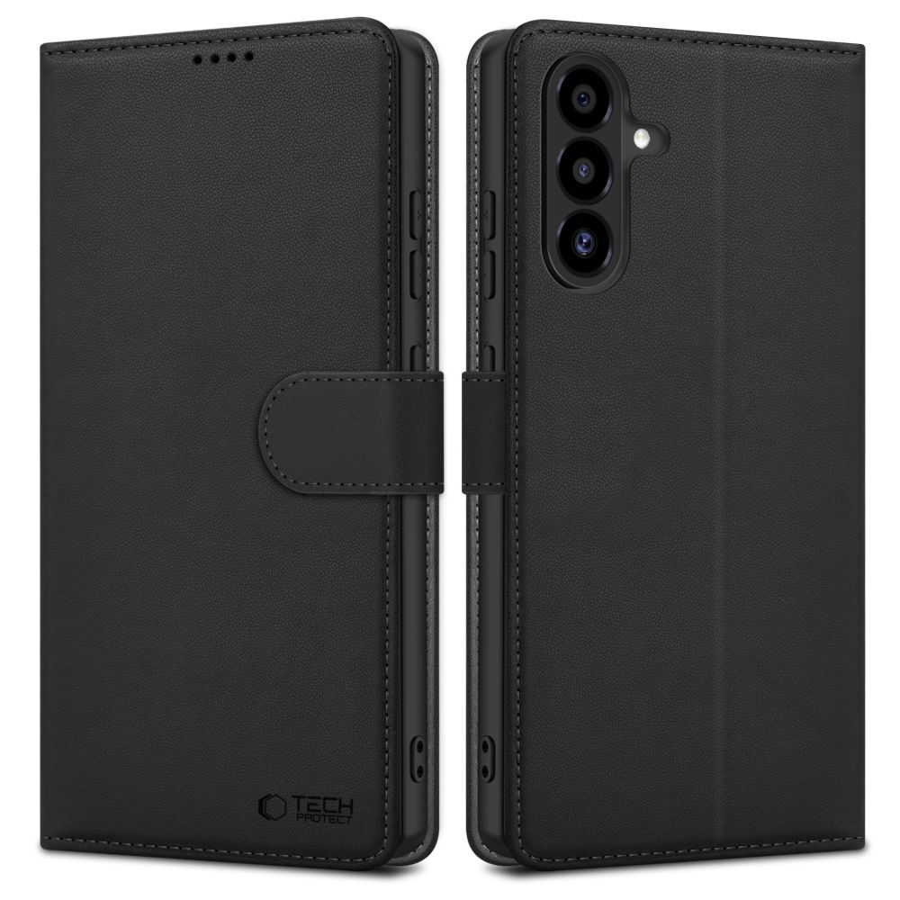 Tech-Protect Tech-Protect Samsung Galaxy A26 5G Fodral Läder Svart - Teknikhallen.se