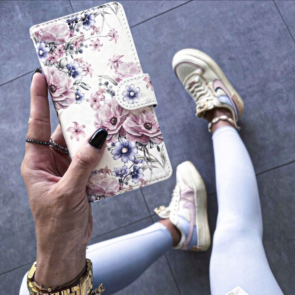 Tech-Protect Tech-Protect Xiaomi Redmi 14C Fodral Läder Blossom Flower - Teknikhallen.se