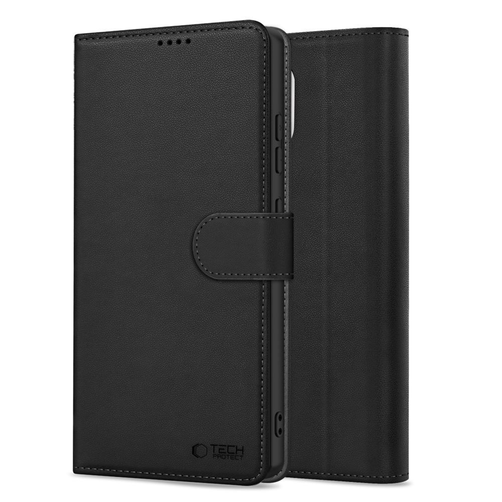 Tech-Protect Tech-Protect Xiaomi Redmi Note 14 4G Fodral Läder Svart - Teknikhallen.se