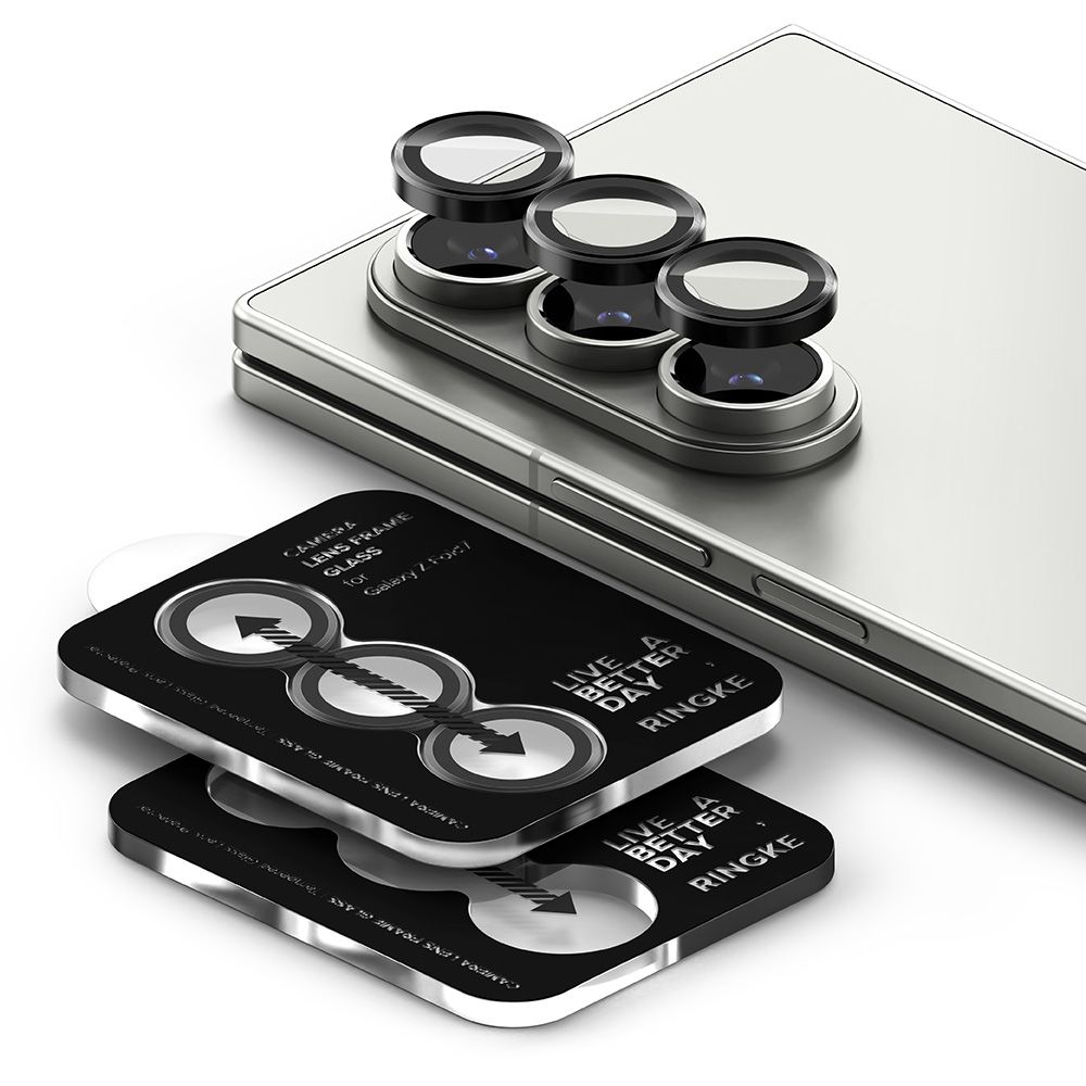 Ringke Ringke Galaxy Z Fold 7 2-PACK Linsskydd Svart - Teknikhallen.se