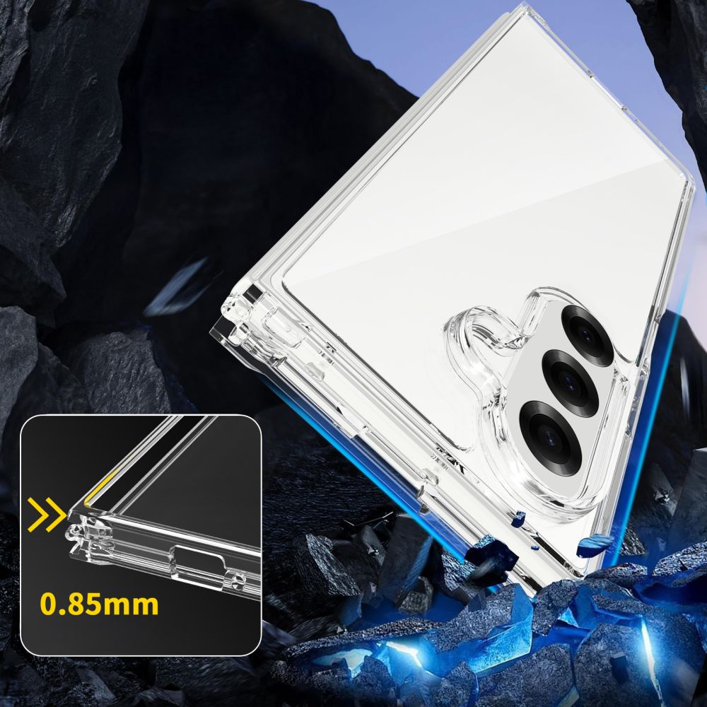 Tech-Protect Tech-Protect Galaxy Z Fold 7 Skal FlexAir Hybrid Transparent - Teknikhallen.se
