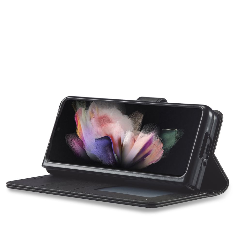 Tech-Protect Tech-Protect Galaxy Z Fold 7 Fodral Läder Svart - Teknikhallen.se