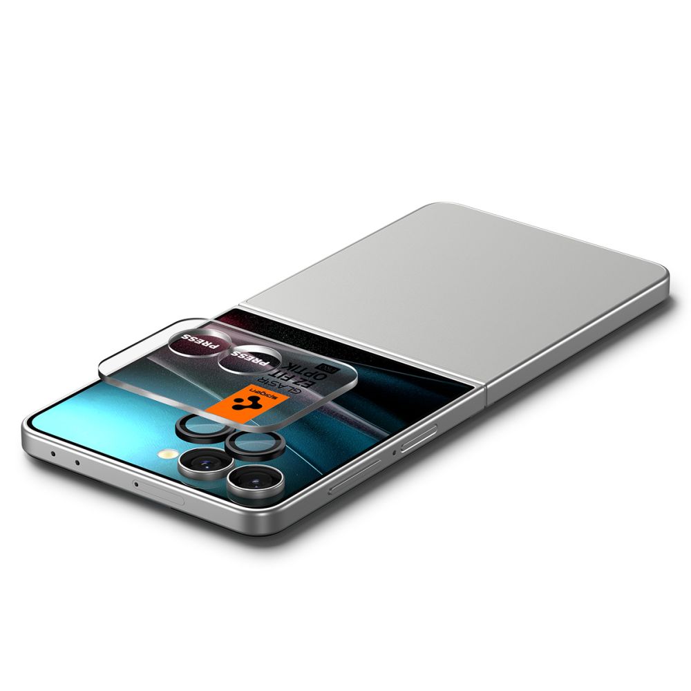 Spigen Spigen Galaxy Z Flip 7 2-PACK Linsskydd Optik Pro HD Glas.tR 