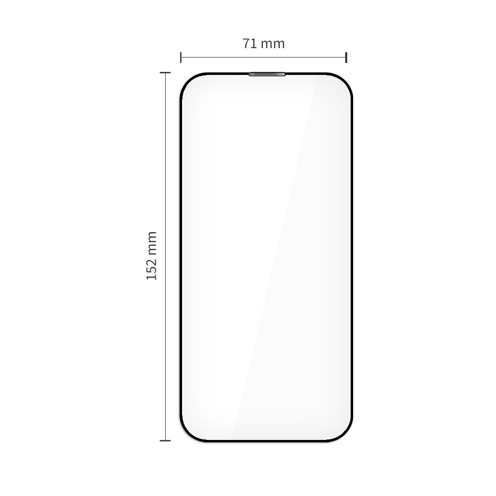 Tech-Protect Tech-Protect iPhone 17 Air 2-PACK Skärmskydd Quick Set+ Svart - Teknikhallen.se