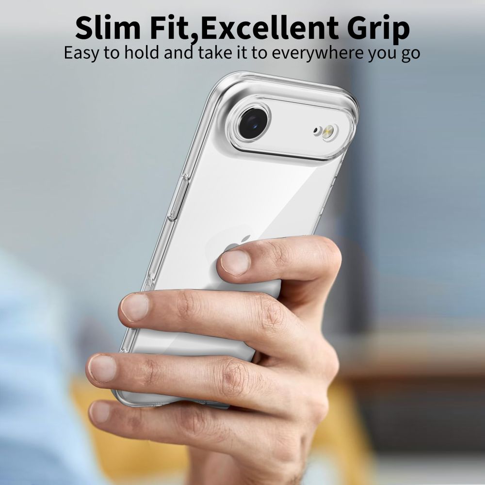 Tech-Protect Tech-Protect iPhone 17 Air Skal FlexAir Transparent - Teknikhallen.se
