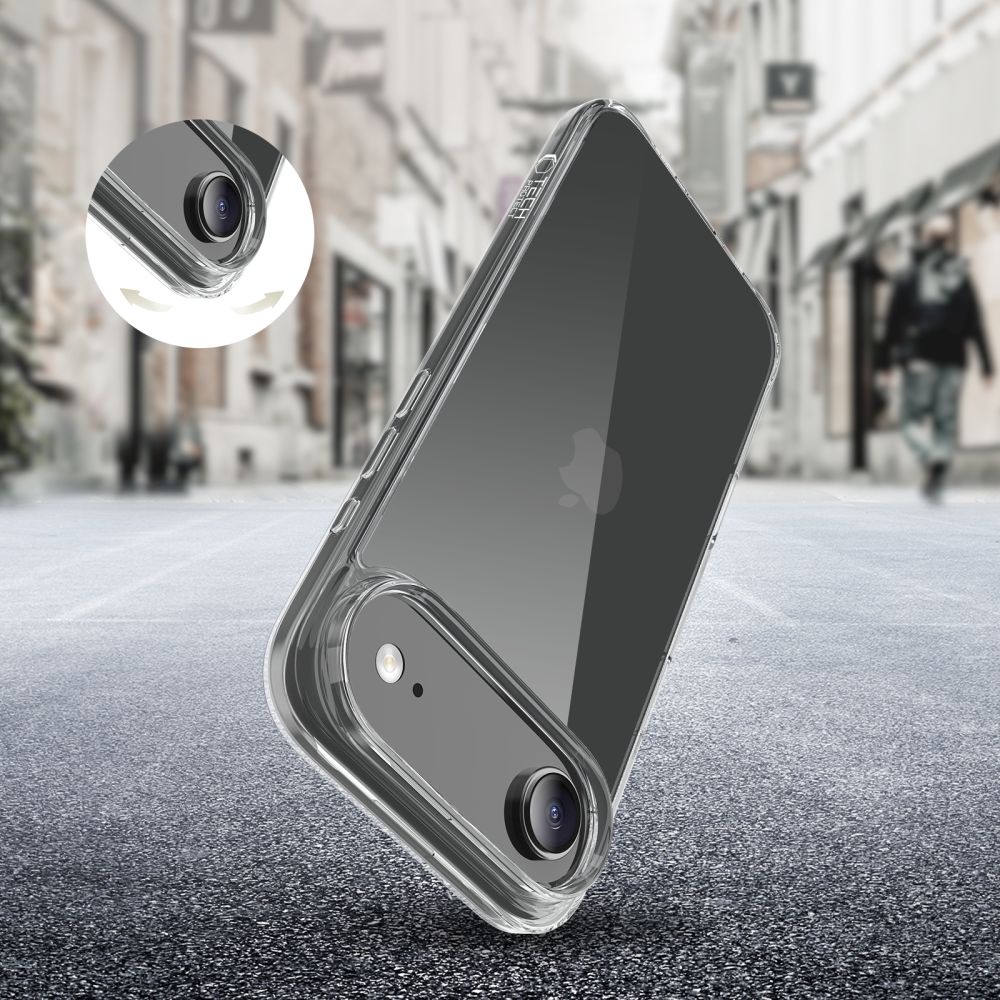 Tech-Protect Tech-Protect iPhone 17 Air Skal FlexAir Hybrid Transparent - Teknikhallen.se