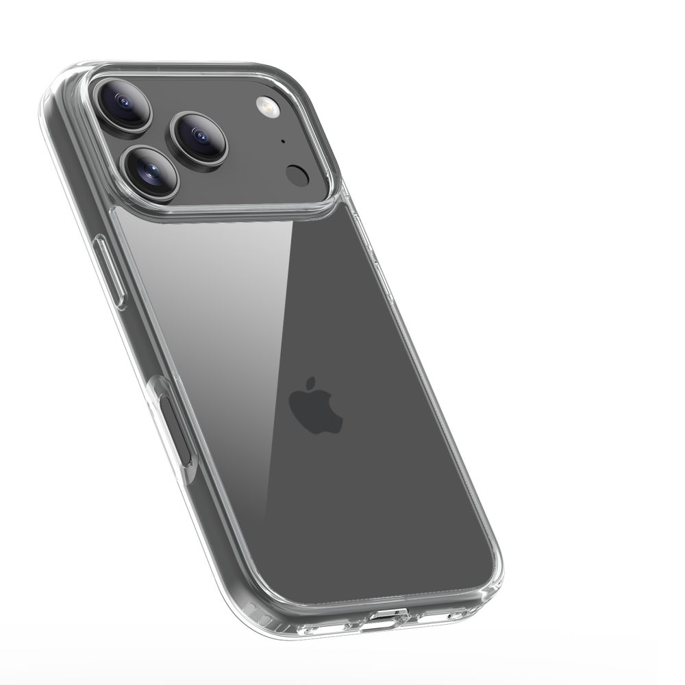 Tech-Protect Tech-Protect iPhone 17 Pro Skal FlexAir Hybrid Transparent - Teknikhallen.se