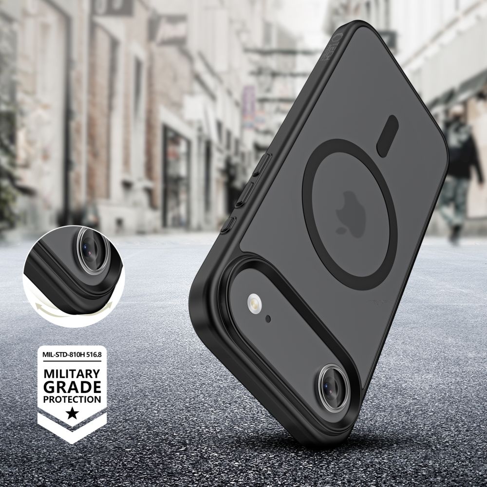 Tech-Protect Tech-Protect iPhone Air Skal MagSafe MagMat Matt Svart - Teknikhallen.se