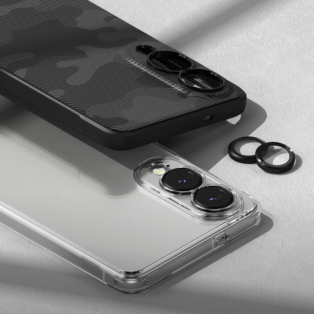 Ringke Ringke Samsung Galaxy S25 Edge Linsskydd Härdat Glas Svart - Teknikhallen.se