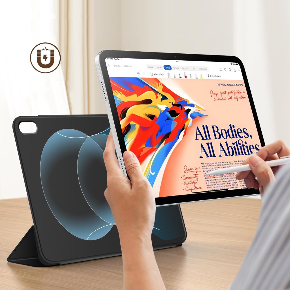 Tech-Protect Tech-Protect iPad 11 2025 / 10.9 2022 Fodral SC Magnetic Svart - Teknikhallen.se