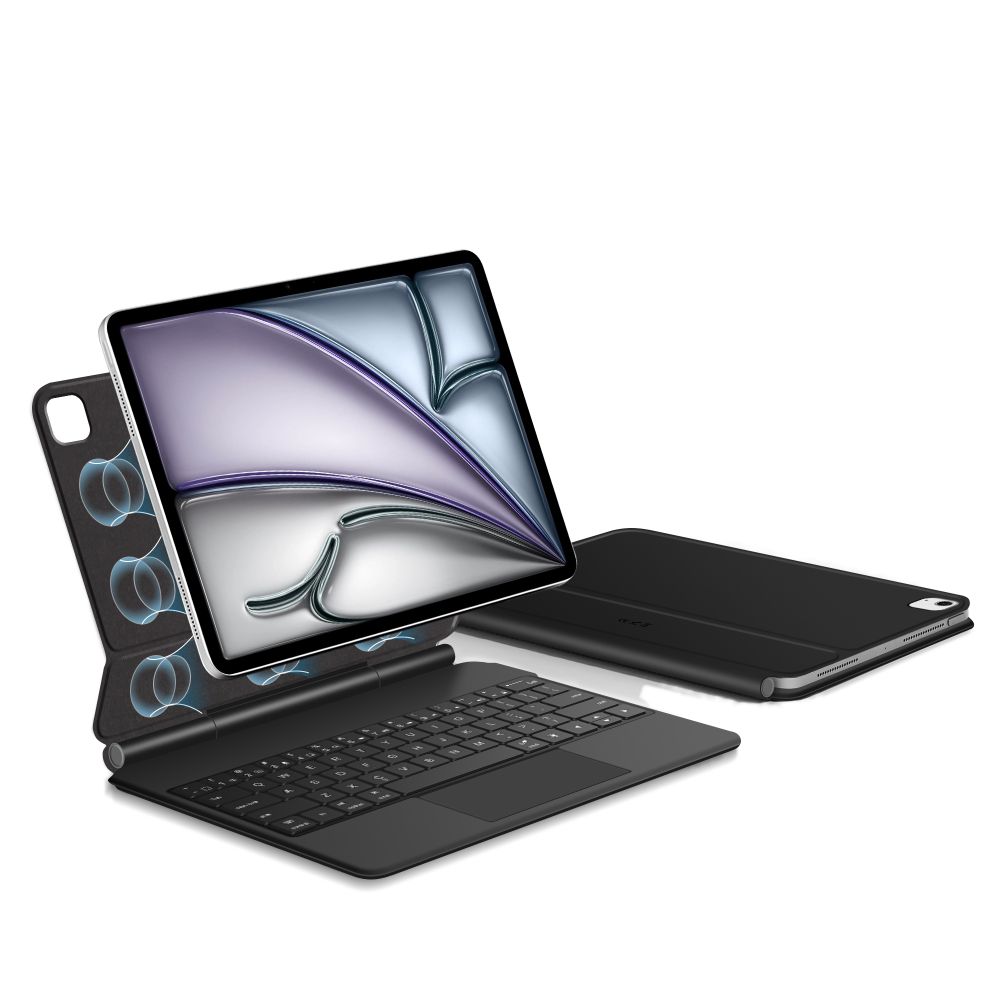 Tech-Protect T-P iPad Air 13 2025/2024/Pro 12.9 2022-2020 Fodral SC Tangentbord - Teknikhallen.se