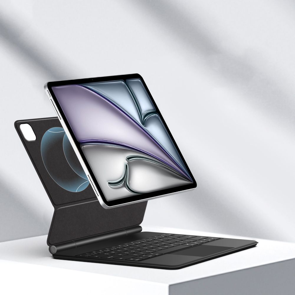 Tech-Protect T-P iPad Air 13 2025/2024/Pro 12.9 2022-2020 Fodral SC Tangentbord - Teknikhallen.se