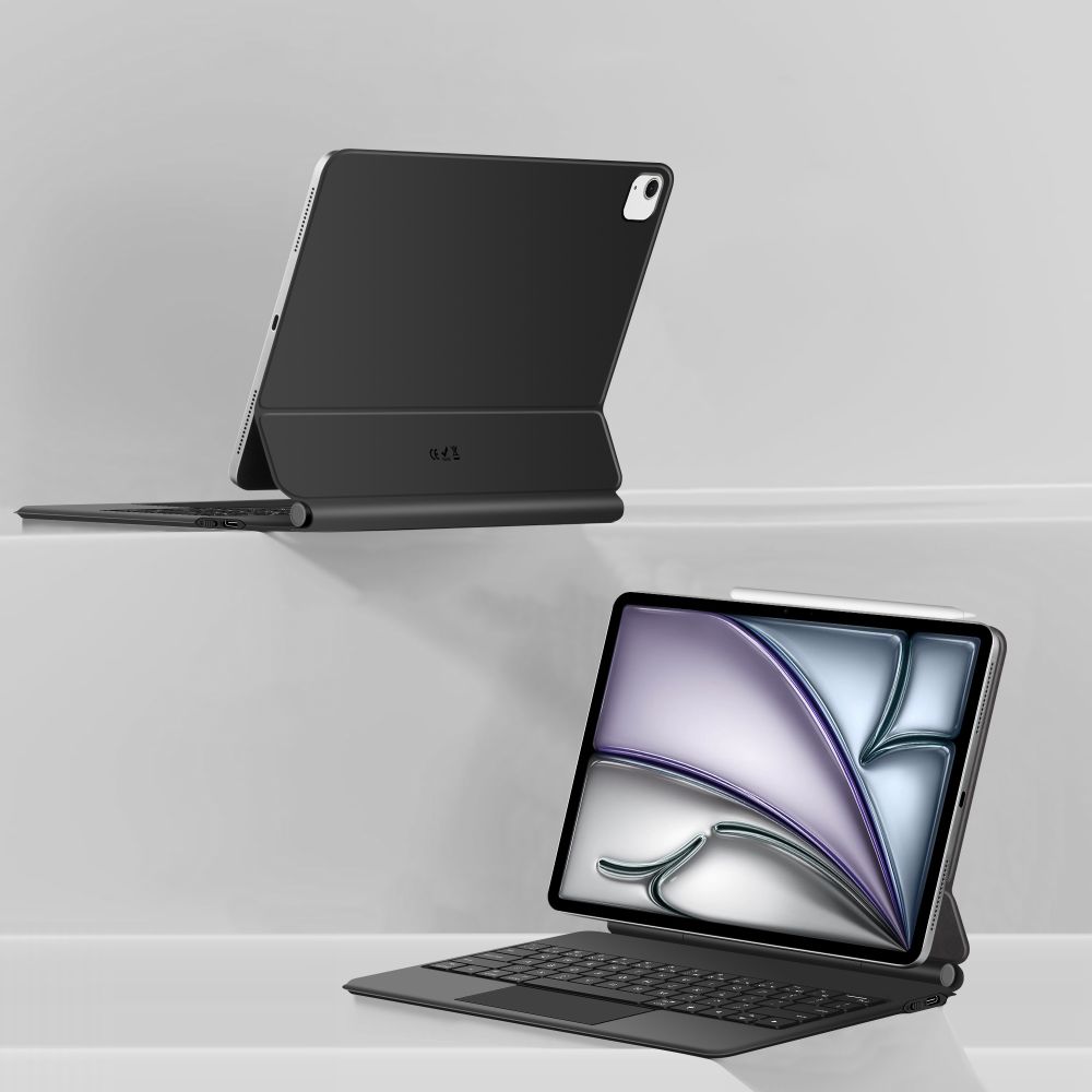 Tech-Protect T-P iPad Air 13 2025/2024/Pro 12.9 2022-2020 Fodral SC Tangentbord - Teknikhallen.se