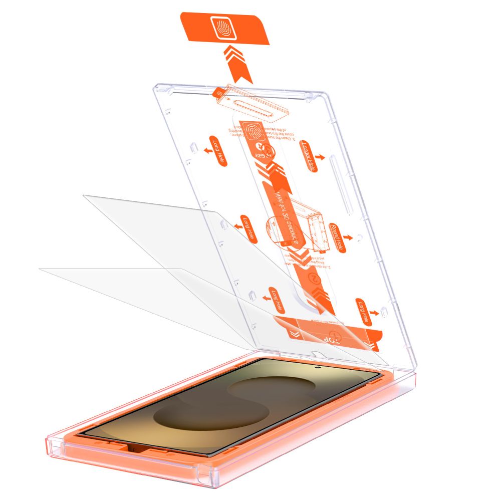 Tech-Protect Tech-Protect Galaxy S25 Ultra 2-PACK Skärmskydd QuickSet+ Härdat Glas - Teknikhallen.se