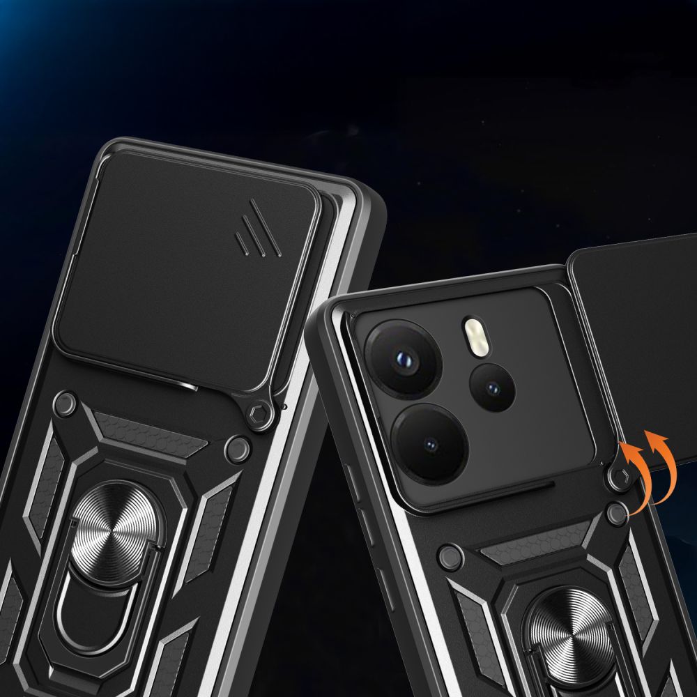 Tech-Protect Tech-Protect Xiaomi Redmi Note 14 4G Skal CamShield Pro Svart - Teknikhallen.se