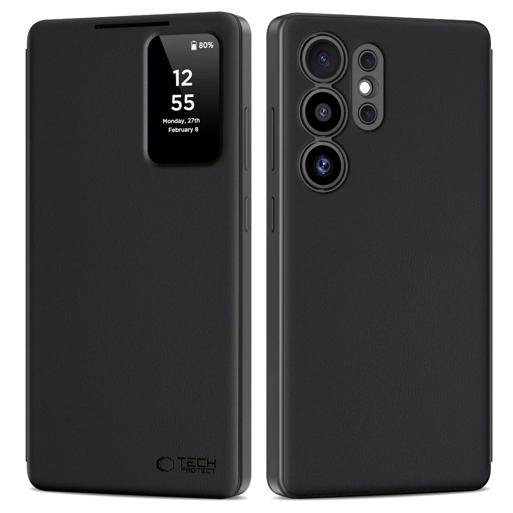 Tech-Protect Tech-Protect Samsung Galaxy S25 Ultra Fodral Smart Wallet Svart - Teknikhallen.se
