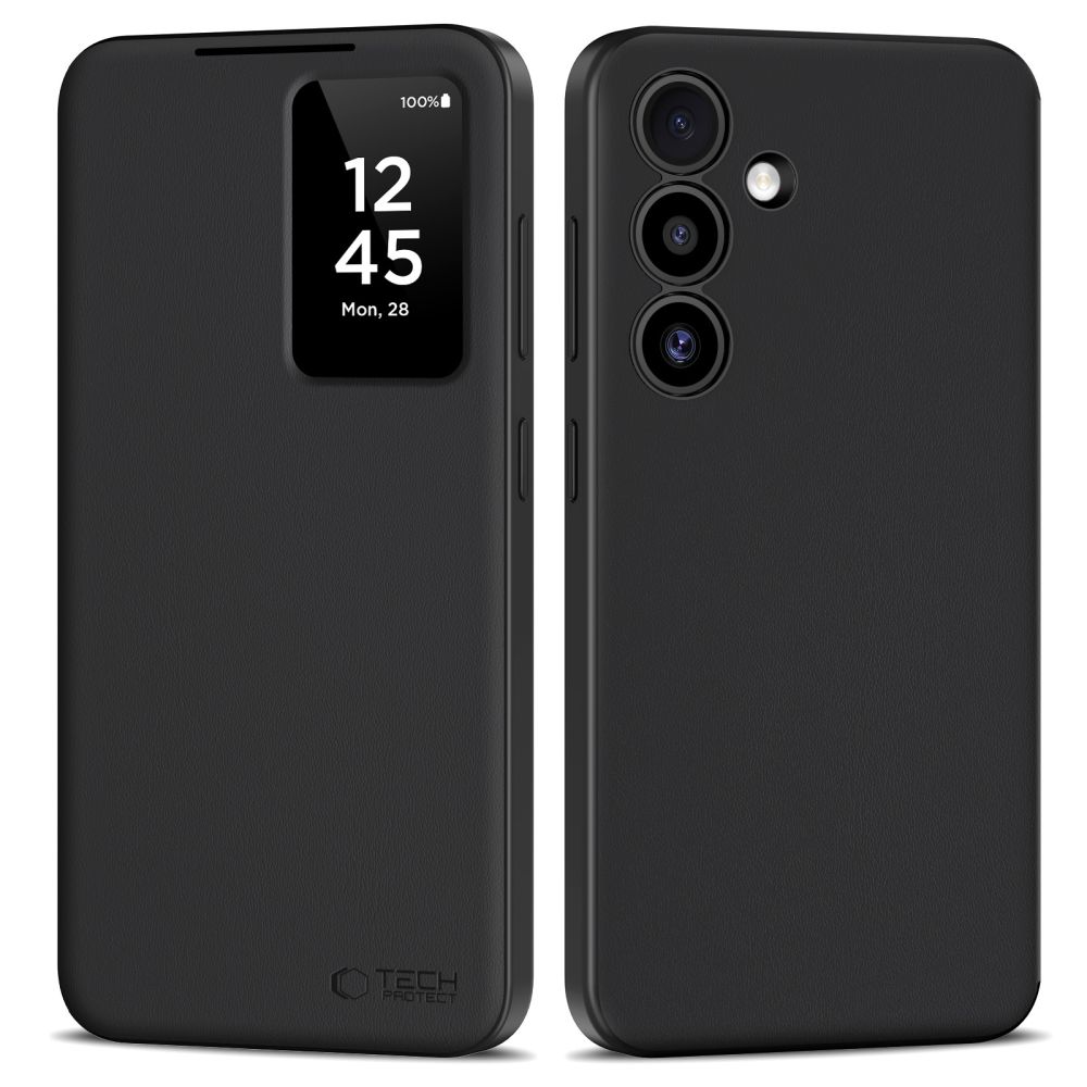 Tech-Protect Tech-Protect Samsung Galaxy S25 Fodral Smart Wallet Svart - Teknikhallen.se