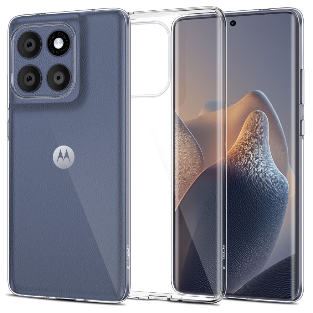 Tech-Protect Tech-Protect Motorola Edge 60 / 60 Fusion Skal FlexAir Transparent - Teknikhallen.se