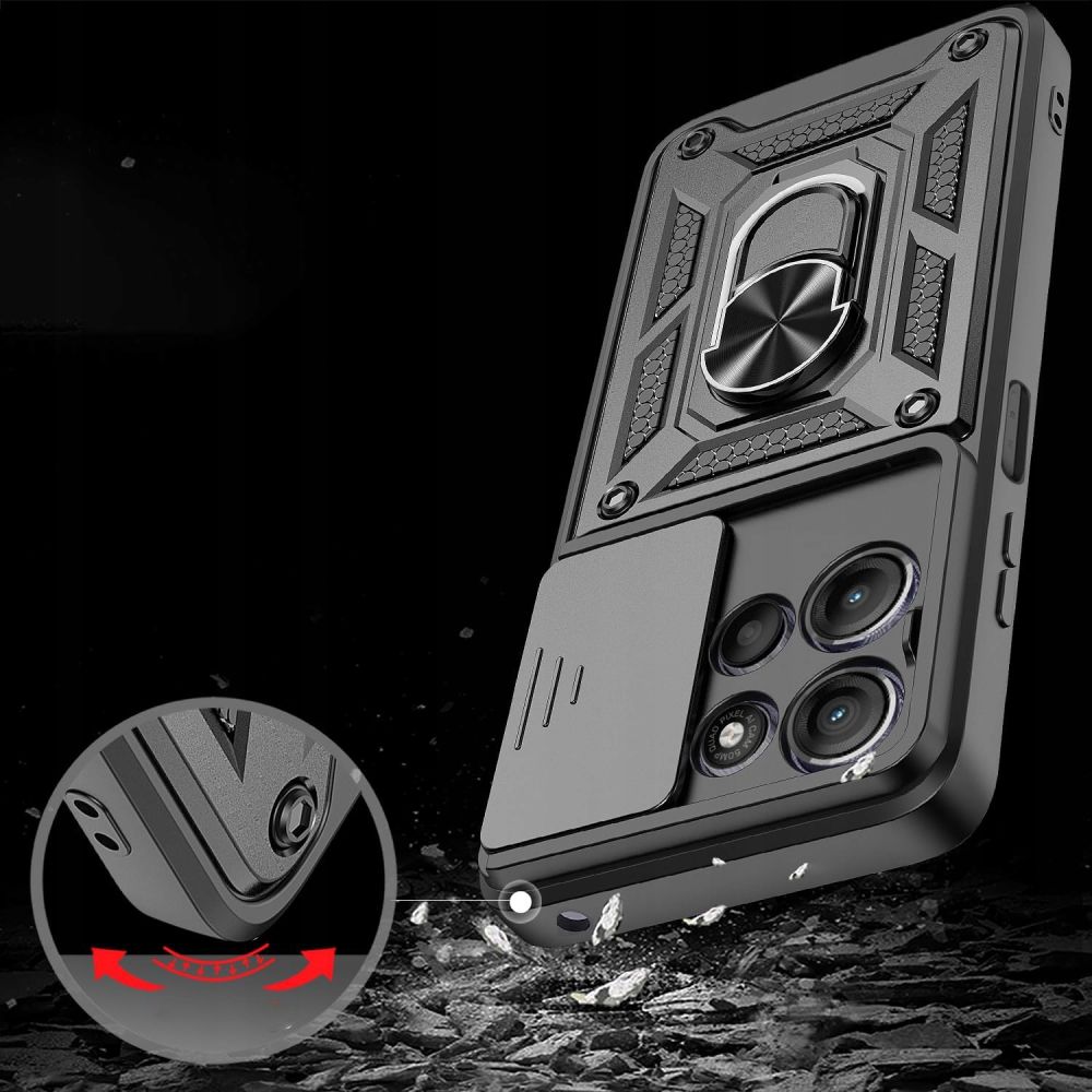 Tech-Protect Tech-Protect Motorola Moto G15 Skal CamShield Pro Svart - Teknikhallen.se